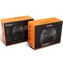 Krom Kaiser Gamepad Negro con 12 Botones y Palancas Configurables